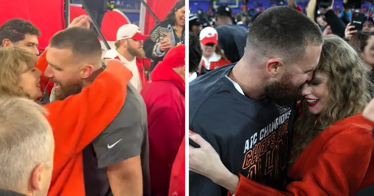 m4 13.jpg?resize=412,275 - JUST IN: Travis Kelce's EXACT Words REVEALED After NFL Star Spotted Whispering In Swift's Ears