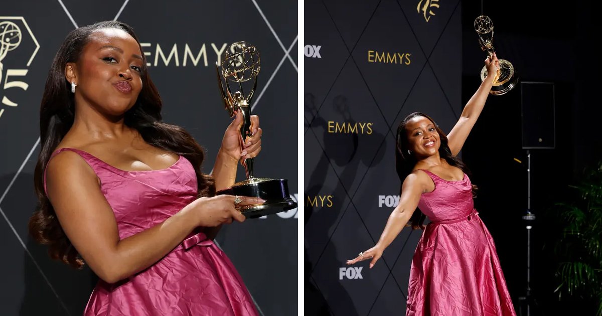 m4 5 1.jpg?resize=1200,630 - "Her Stylist Needs To Be FIRED!"- Actress Quinta Brunson BASHED For Wearing 'Ugly & Wrinkled' Gown To The Emmys