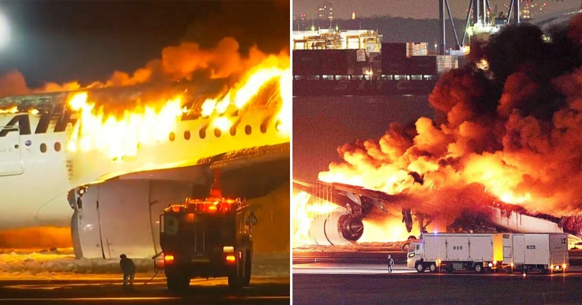 plane4.jpg?resize=1200,630 - JUST IN: Heartbreaking Footage Emerges From Inside Japan Airlines Plane After It Became Engulfed In Flames
