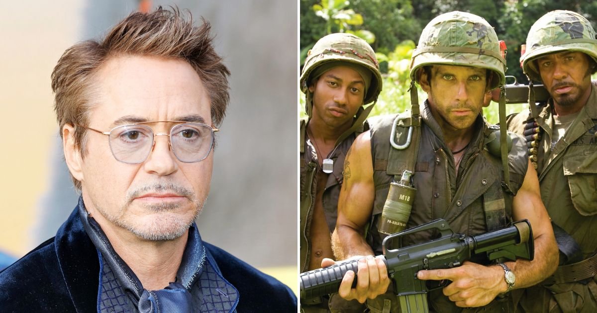 robert4.jpg?resize=1200,630 - JUST IN: Robert Downey Jr. DEFENDS His Character In 'Tropic Thunder' After Receiving Criticism For Having Blackface In The Film