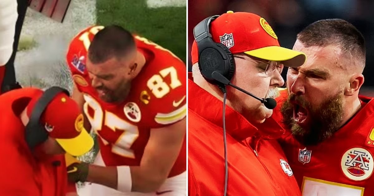 coach4.jpg?resize=1200,630 - JUST IN: Lip Readers Share What Travis Kelce Said To Kansas City Chiefs Coach Andy Reid During His Super Bowl Meltdown