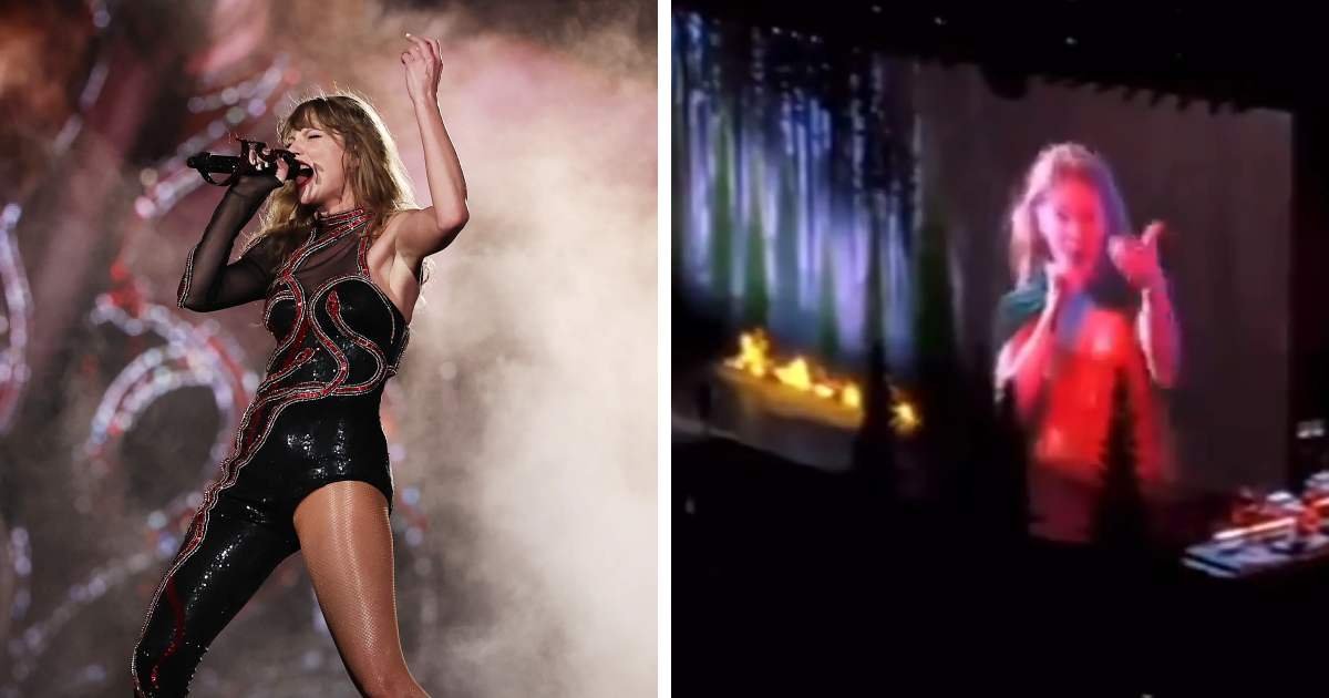 d1 4.jpeg?resize=412,275 - "That's My Man, He's Off Limits!"- Taylor Swift Points Out To Lover Travis Kelce In Audience During The Middle Of Her Live Song Performance