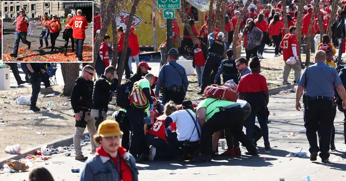 d42 1.jpg?resize=412,275 - BREAKING: Taylor Swift Fans Fear For Her Life After Super Bowl Kansas City Chiefs Parade Shooting Declared Assassination Attempt