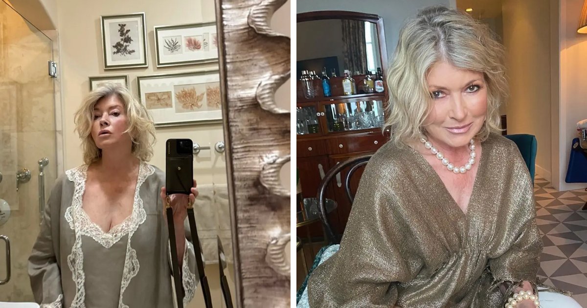 "No One Wants To See Sagging Skin!"- Martha Stewart, 82, Faces The Heat ...