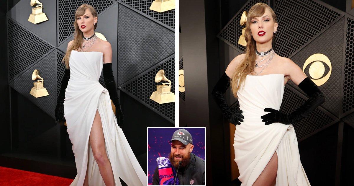 m1 24.jpg?resize=1200,630 - "She Killed It, Hotter Than Ever!"- Travis Kelce DROOLS Over Lover Taylor Swift's Sultry Red Carpet Look