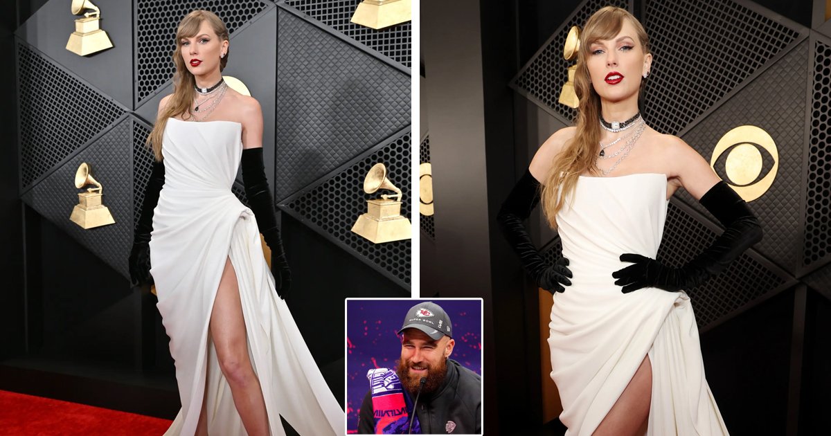 m1 24.jpg?resize=412,275 - "She Killed It, Hotter Than Ever!"- Travis Kelce DROOLS Over Lover Taylor Swift's Sultry Red Carpet Look