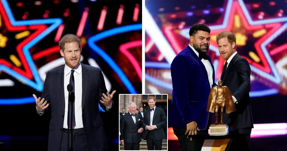 m1 25.jpg?resize=412,232 - JUST IN: Prince Harry Bashed Online For Taking Urgent Flight Back Home To Attend NFL Honors Event
