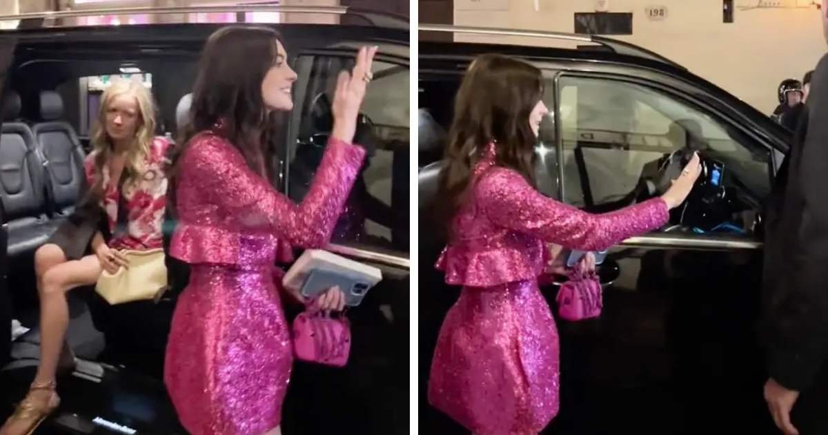 m1 5.jpeg?resize=1200,630 - "Keep Your Entitled Behavior To Yourself!"- Anne Hathaway Called Out For RUDE Behavior As Star SHUNS Fans In New Video
