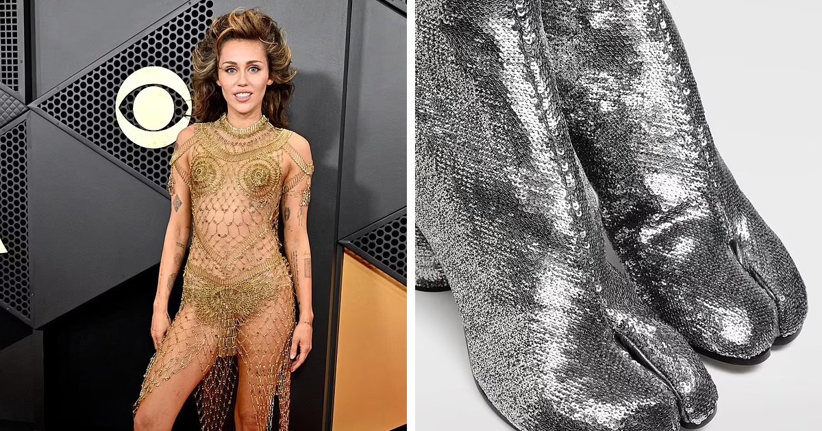 m2 24.jpg?resize=1200,630 - "Her Stylist Should Be Fired!"- Miley Cyrus Called Out For Sheer Attire And UGLY Shoes At Grammys 2024