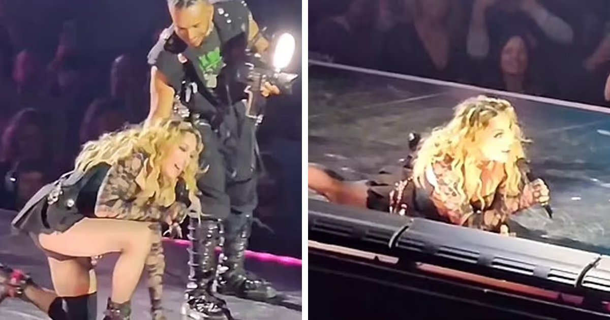 m2 28.jpg?resize=412,275 - BREAKING: Madonna Falls Down To The Ground After Being DROPPED By A Dancer During 'Live Performance'
