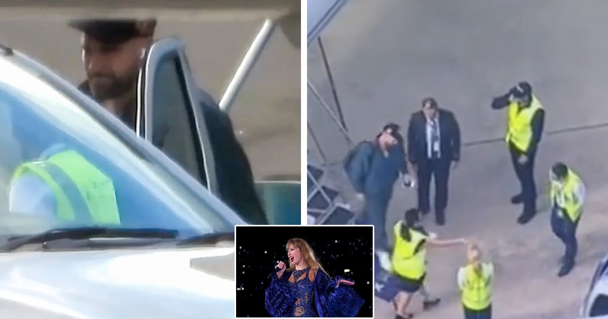 m2 30.jpg?resize=412,275 - BREAKING: "It's HARD To Be Away From Her!"- Fans Go WILD As 'Smiling' Travis Kelce Lands In Sydney To Be Near Taylor Swift