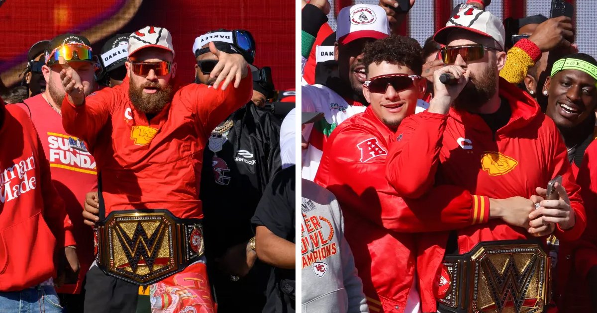 m3 24 1.jpg?resize=412,275 - "Leave The Singing To Taylor Swift!"- DRUNK Travis Kelce BASHED For Singing Ahead Of DEADLY Super Bowl Parade