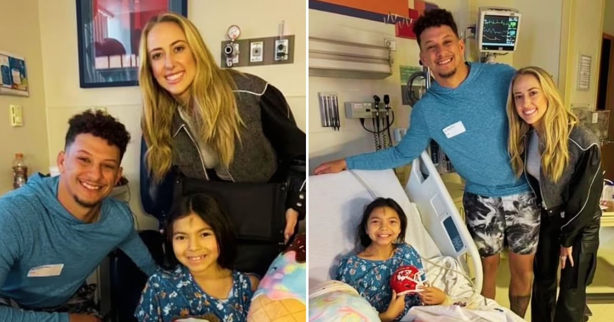 reyes4.jpg?resize=1200,630 - JUST IN: Patrick Mahomes And Wife Brittany Visit Two Young Sisters Who Were Shot In Their Legs During Chiefs Super Bowl Parade