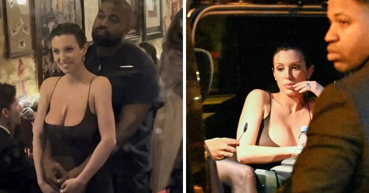 copy of articles thumbnail 1200 x 630 16.jpg?resize=1200,630 - Kanye West 'Cuddles Up' To Wife Bianca Censori After She Displays 'Assets' In Sheer Dress