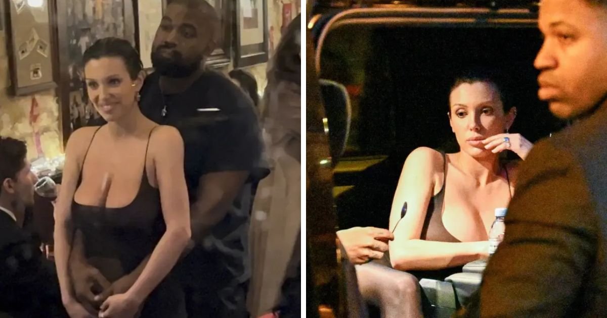 copy of articles thumbnail 1200 x 630 16.jpg?resize=412,275 - Kanye West 'Cuddles Up' To Wife Bianca Censori After She Displays 'Assets' In Sheer Dress