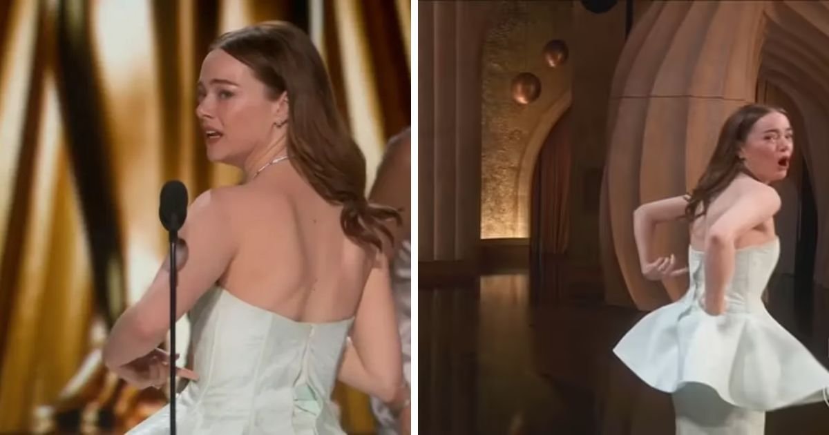 copy of articles thumbnail 1200 x 630 36 1.jpg?resize=1200,630 - "This Is Ryan Gosling's Fault!"- Furious Emma Stone Panics After Wardrobe Malfunction On Oscars Stage