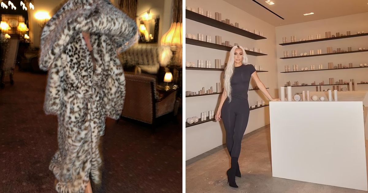 copy of articles thumbnail 1200 x 630 5 10.jpg?resize=1200,630 - “So Trashy!”- Kim Kardashian ROASTED For Channeling Bianca Censori By Going TOPLESS In Fur Coat