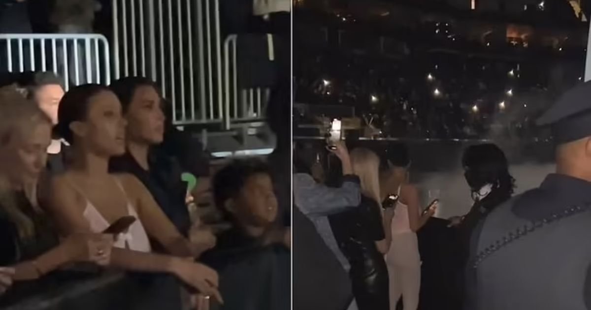 copy of articles thumbnail 1200 x 630 5 2.jpg?resize=412,275 - “Awkward Much!”- Kim Kardashian Parties With Bianca Censori At Kanye West's Vultures Show