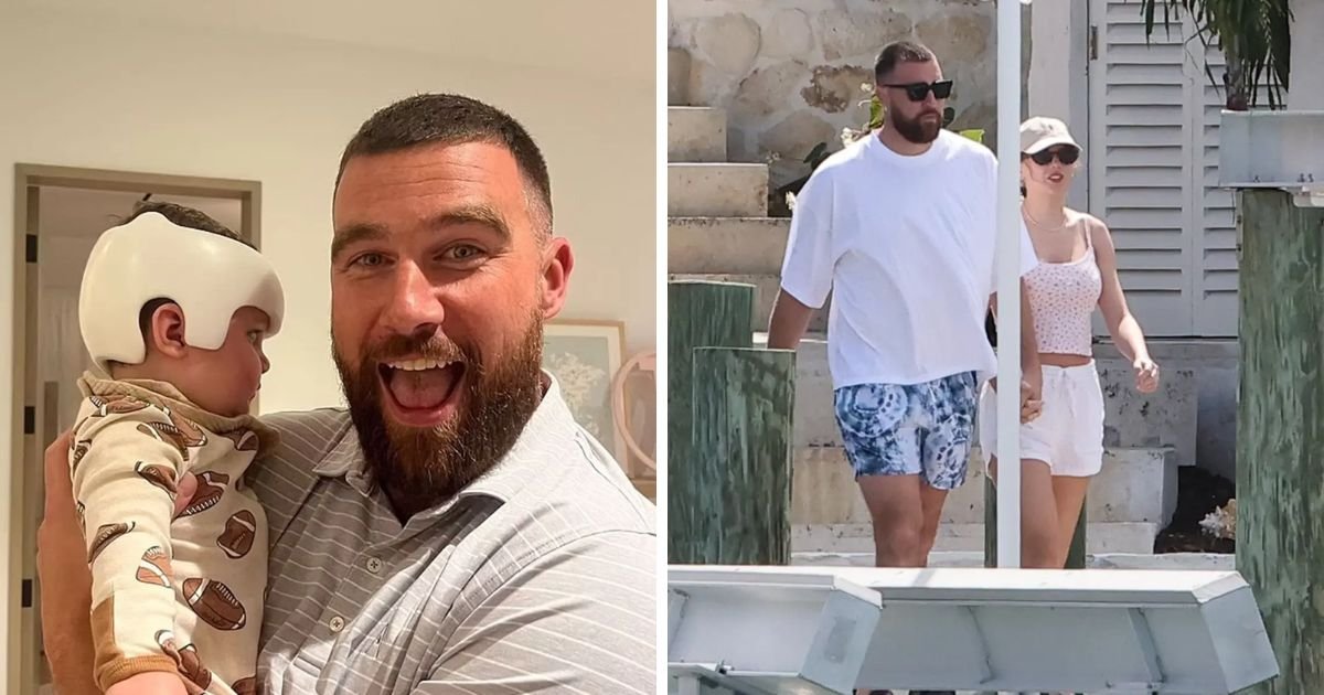 copy of articles thumbnail 1200 x 630 62.jpg?resize=1200,630 - "I Love Kids!"- 'Uncle' Travis Kelce Proves He's Ready For A Baby After Spotted Bonding Adorably With Friend's Child