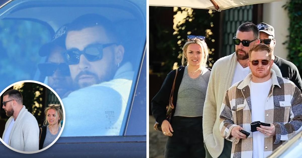 copy of articles thumbnail 1200 x 630 8 4.jpg?resize=412,275 - “Look Away Taylor!”- Travis Kelce Spotted On Lunch Date With Blonde Mystery Woman