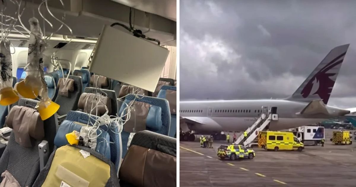 Extreme Turbulence On Flight Leaves 12 Passengers Injured And 8 ...