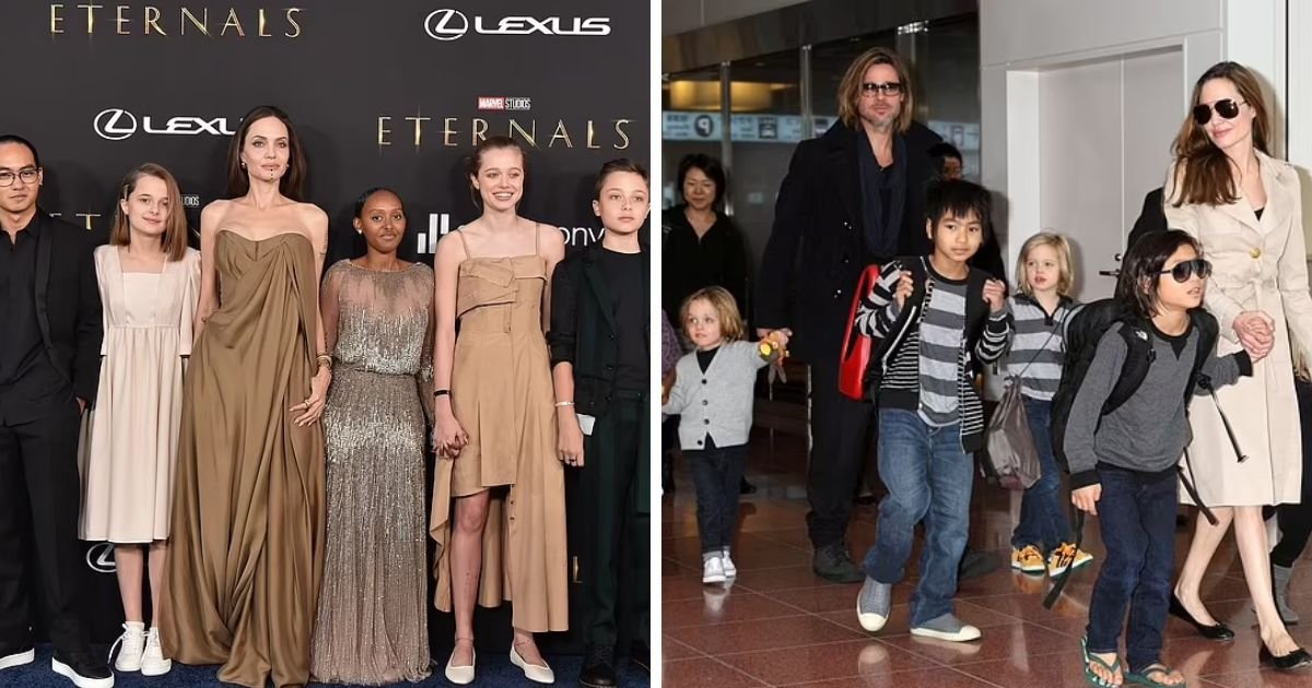 copy of articles thumbnail 1200 x 630 10 4.jpg?resize=412,275 - "Avoid Your Dad At ALL Costs!"- Brad Pitt's Bodyguard Says Angelina Jolie SABOTAGED Her SIX Kids Relationship With Brad Pitt