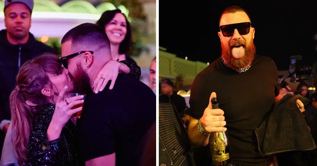 copy of articles thumbnail 1200 x 630 11 2.jpg?resize=412,275 - "That Man Is NO Goodl!"- Travis Kelce ACCUSED Of Being 'Constantly Drunk' & Fueling Taylor Swift's Drinking Habits Amid Romance