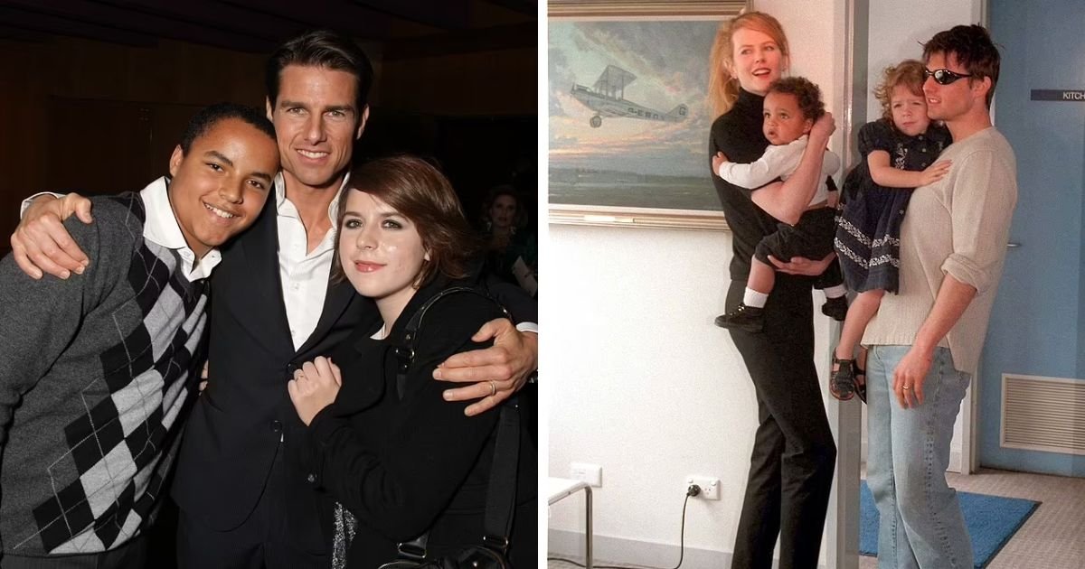copy of articles thumbnail 1200 x 630 2 8.jpg?resize=1200,630 - "Mission NOT So Impossible!"- Tom Cruise Poses With His & Nicole Kidman's Kids For The FIRST Time