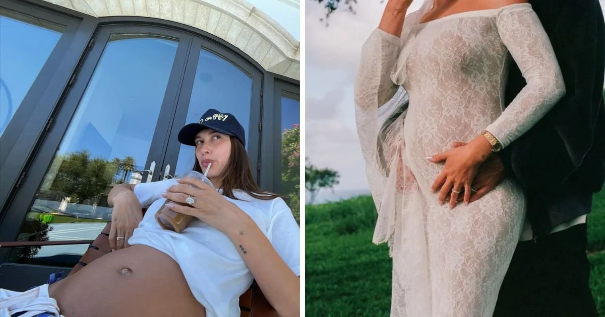 copy of articles thumbnail 1200 x 630 26.jpg?resize=412,275 - "She's SO Big!"- Hailey Bieber SHOCKS Fans With Bizarre Image Of GIANT Baby Bump