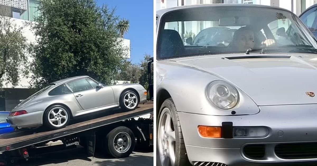 copy of articles thumbnail 1200 x 630 7 2.jpg?resize=412,275 - Bianca Censori Watches In Silence As New Porsche Gifted By Kanye West Taken Away On Tow Truck