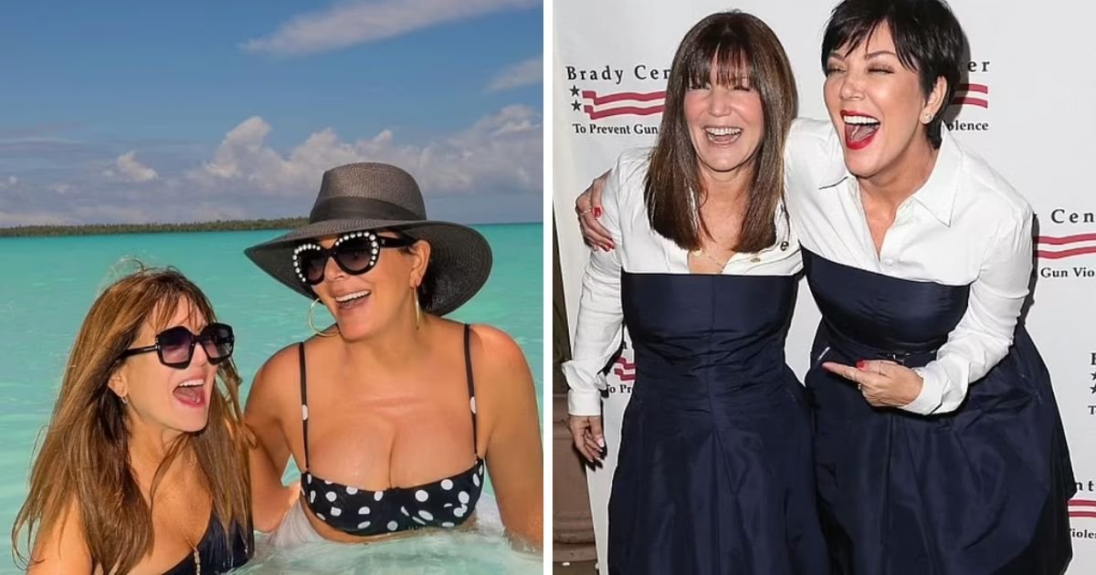 copy of articles thumbnail 1200 x 630 10 2.jpg?resize=1200,630 - Kris Jenner ROASTED For New GIANT Cleavage After Being Pictured In Swimsuit On The Beach