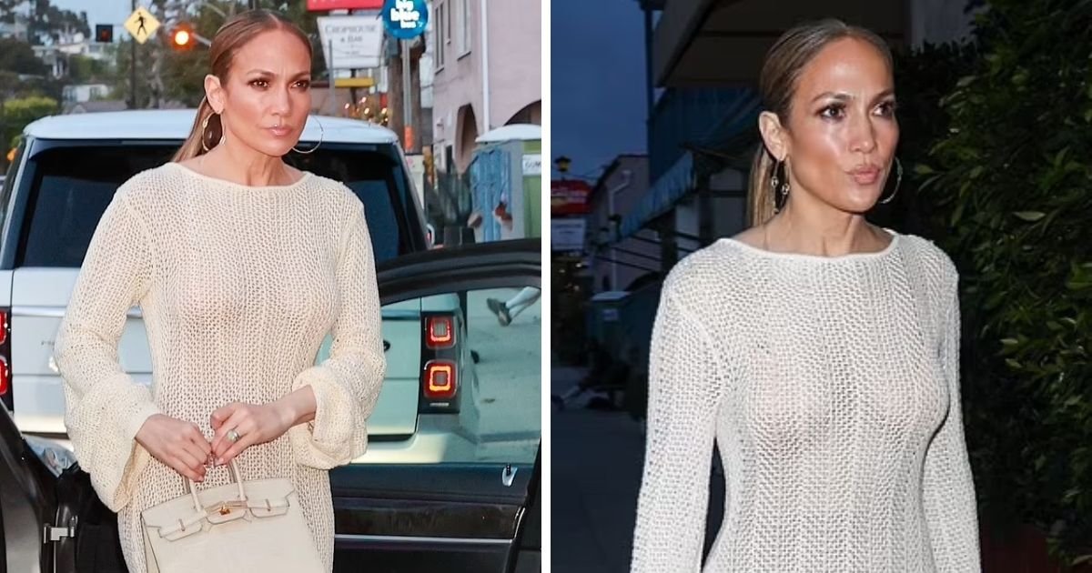 copy of articles thumbnail 1200 x 630 4 4.jpg?resize=1200,630 - 'She's Trying Hard To Keep It Together!"- Jennifer Lopez Bravely Steps Out In Public With Wedding Ring ON