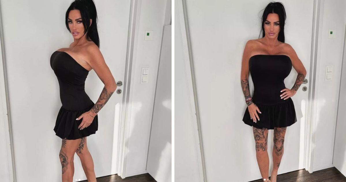 copy of articles thumbnail 1200 x 630 9 7.jpg?resize=412,275 - Katie Price Reveals Results From 17th Boob Job While Sizzling In Black Mini Dress