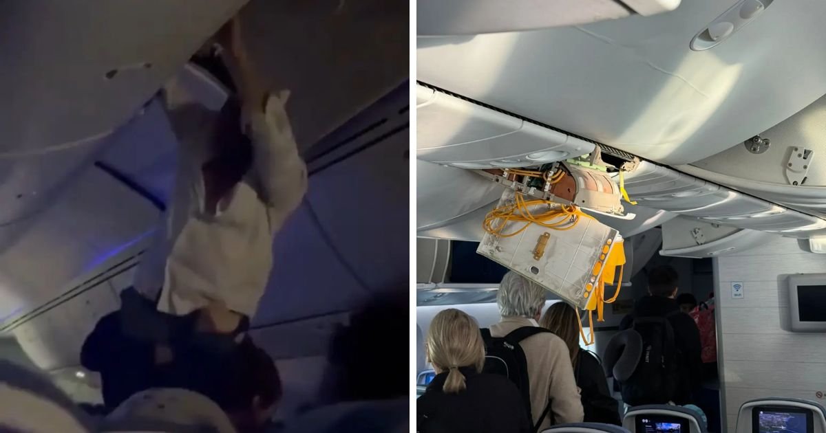 copy of articles thumbnail 1200 x 630 14.jpg?resize=1200,630 - At Least 30 Injured After Boeing Flight Hits Turbulence, Sending Passengers FLYING & One Man STUCK In Overhead Bin