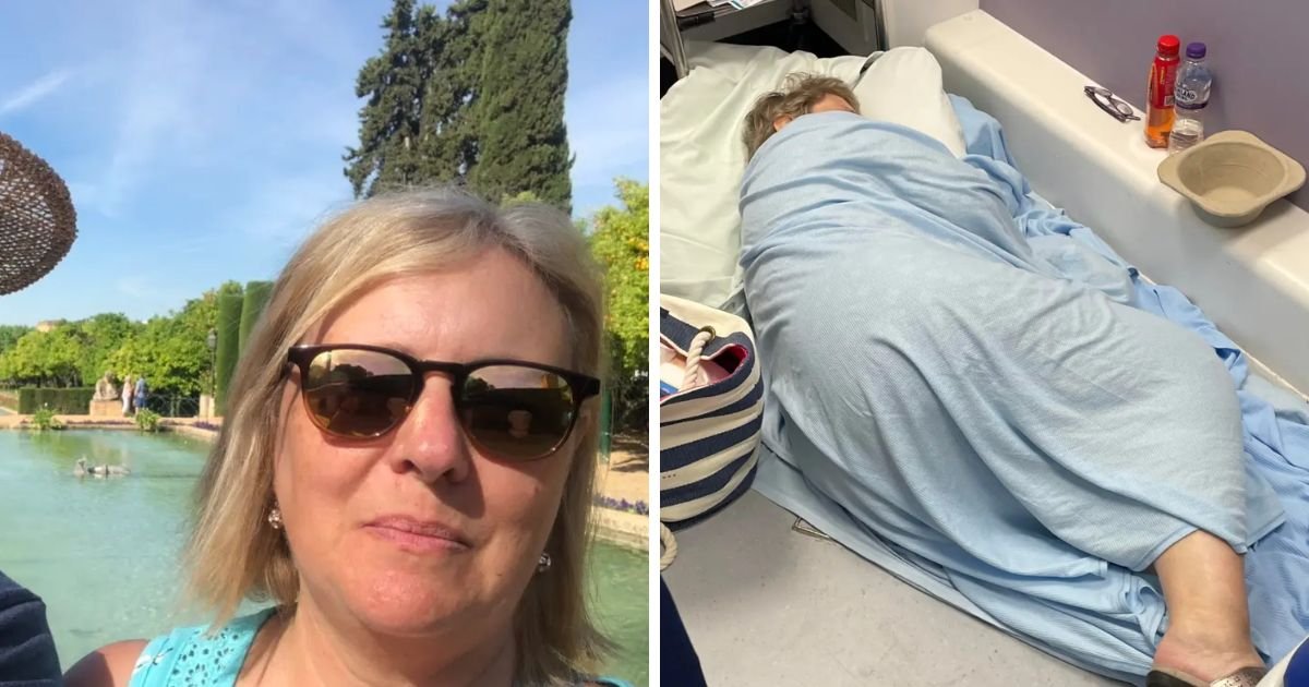 copy of articles thumbnail 1200 x 630 5 4.jpg?resize=1200,630 - Horrific Photo Shows Terminally Ill Woman Forced To Sleep On FLOOR After Shortage Of Beds At Hospital