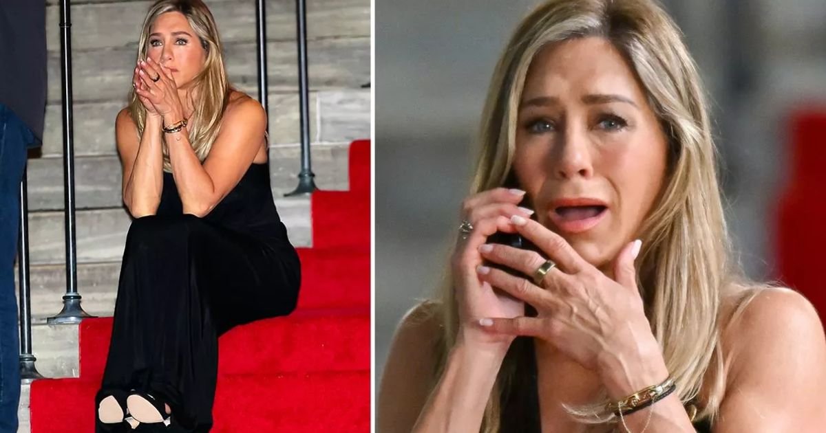 copy of articles thumbnail 1200 x 630 8 12.jpg?resize=1200,630 - Jennifer Aniston BURSTS Into Tears While Filming Morning Show, Moments After She Was Splashed With Oil