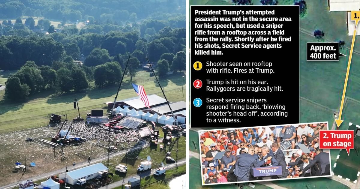 copy of articles thumbnail 1200 x 630 9 3.jpg?resize=1200,630 - 'What Was He Doing On The Building?'- Secret Service BLAMES Local Police For Failing To Secure Properties Surrounding Trump Rally