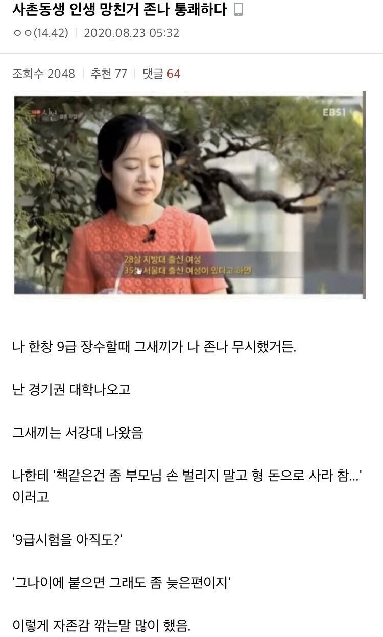 사촌동생 인생 망친 디씨인.jpg