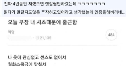 39ad2e3d a7a0 4490 8778 d50f4e5beb15.jpeg?resize=412,275 - 오늘 부장 내 셔츠때문에 출근함(+후기)