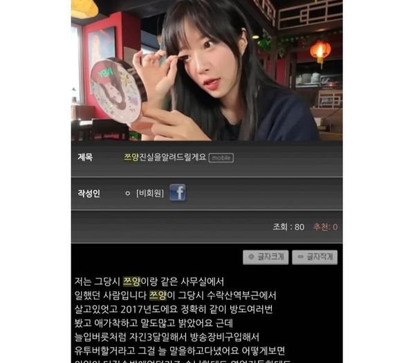 4.jpg?resize=1200,630 - 쯔양이랑 같은 사무실에서 일했던 사람이 싹 다 폭로함