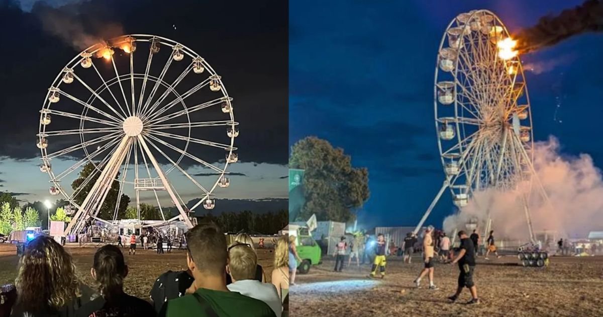 copy of articles thumbnail 1200 x 630 1 19.jpg?resize=1200,630 - Ferris Wheel Terror As Carts BURST Into Flames With Horrified Riders On Board