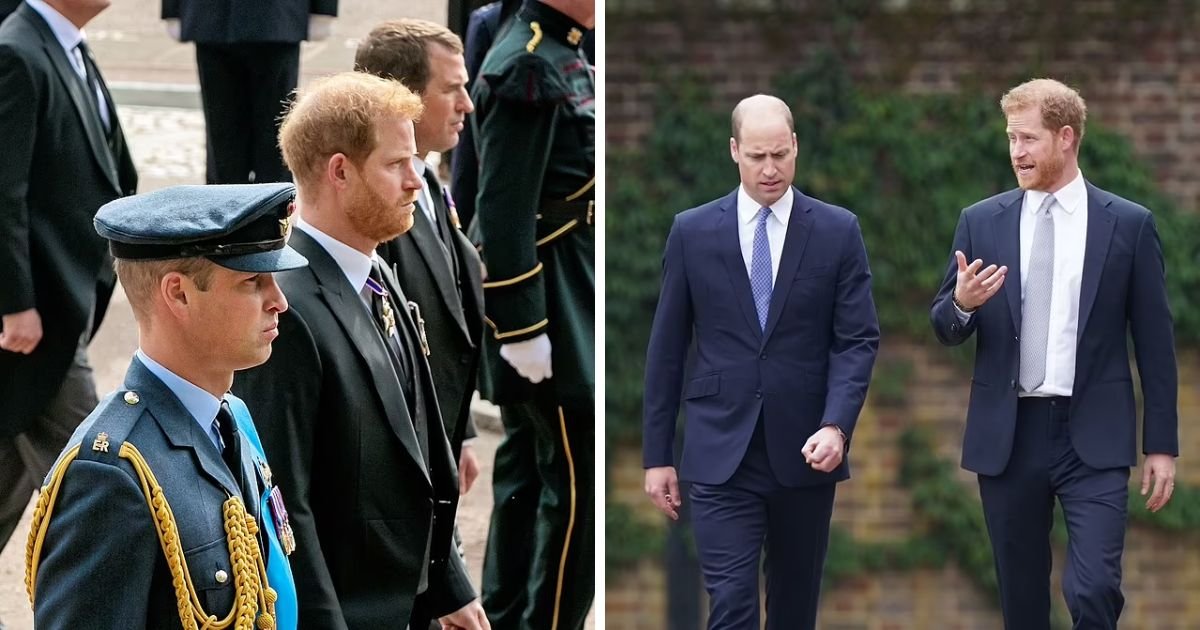 copy of articles thumbnail 1200 x 630 10 15.jpg?resize=1200,630 - Prince William & Prince Harry Come 'Face To Face' At Uncle's Funeral