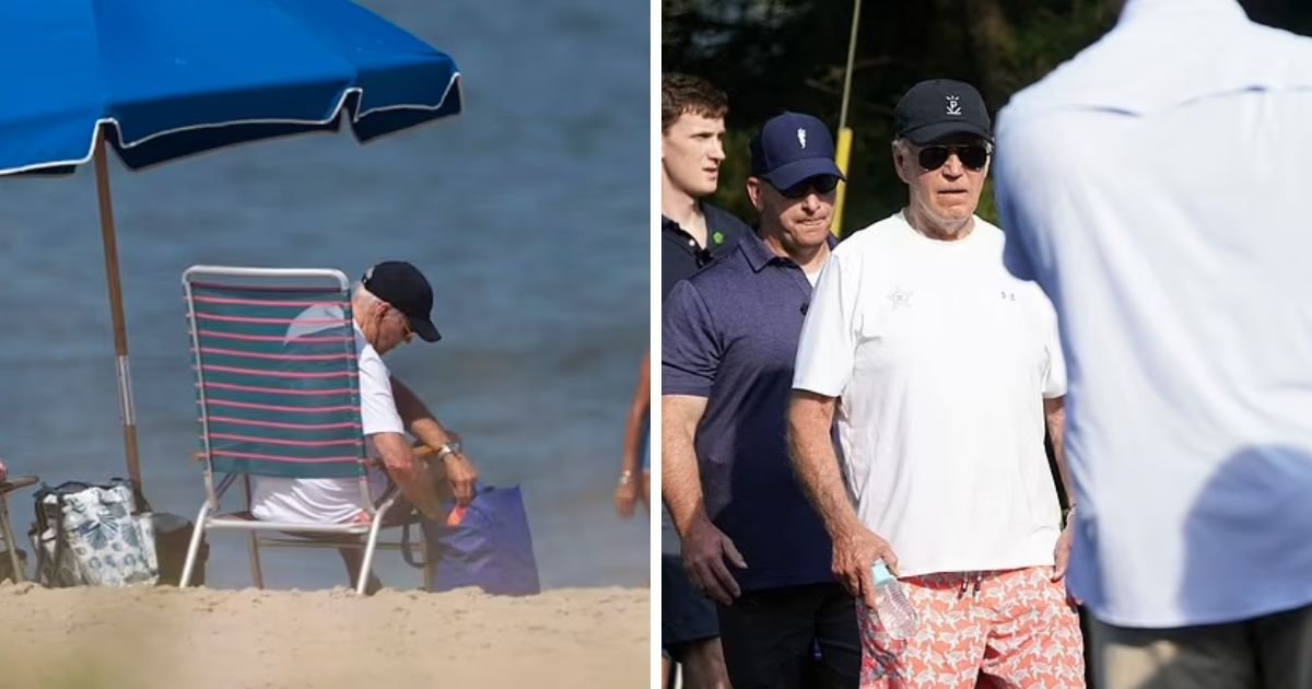 copy of articles thumbnail 1200 x 630 11 14.jpg?resize=1200,630 - ‘Wait, Who’s Running The Country?’- Social Media Erupts As Biden Pictured Relaxing On Beach TWICE Consecutively