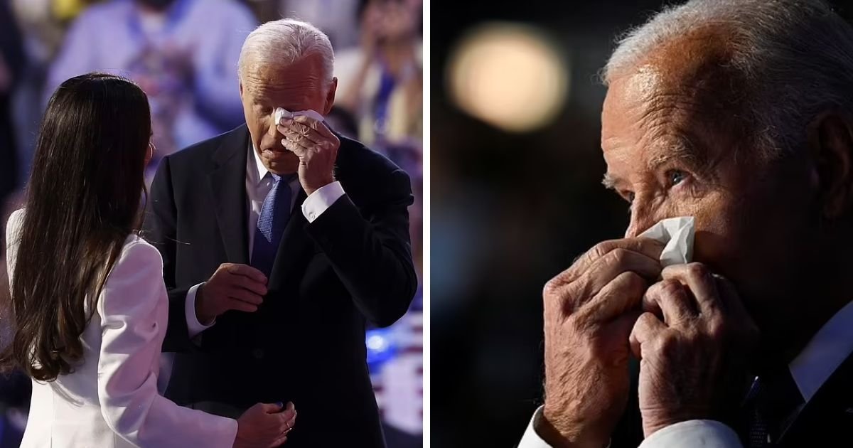 copy of articles thumbnail 1200 x 630 2 18.jpg?resize=1200,630 - Emotional Joe Biden Seen CRYING Then Mangling His Words As Convention Speech Bumped OFF Primetime