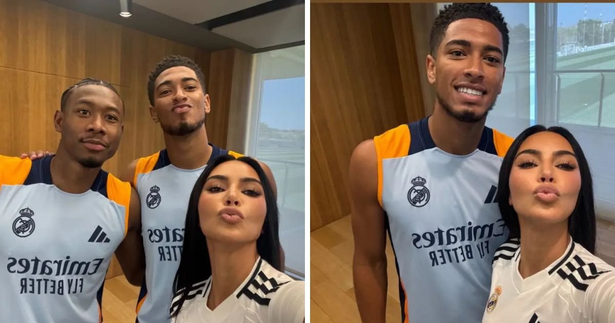 copy of articles thumbnail 1200 x 630 3 24.jpg?resize=1200,630 - Kim Kardashian Takes Son Saint To Meet Real Madrid Soccer Players After Saying Kids Want Her To Date An Athlete