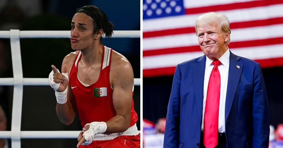 copy of articles thumbnail 1200 x 630 4 12.jpg?resize=1200,630 - Donald Trump Taunts Imane Khelif By Calling Olympic Boxer 'He' and Claims She's Transgender After Winning Gold