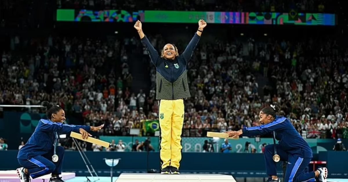 copy of articles thumbnail 1200 x 630 4 6.jpg?resize=1200,630 - Simone Biles & Jordan Chiles SLAMMED For 'Disgusting' Bowing Gesture On The Podium Of Floor Final