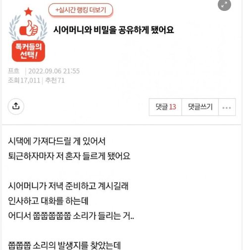 7 10.png?resize=1200,630 - 시어머니와 비밀을 공유하게 된 며느리