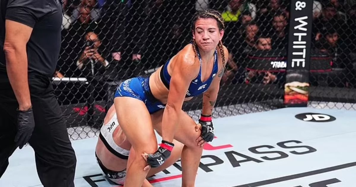 copy of articles thumbnail 1200 x 630 3 22.jpg?resize=1200,630 - UFC Fighter TWERKS On Her Opponent’s Face While Celebrating Her Victory In Bizarre Style