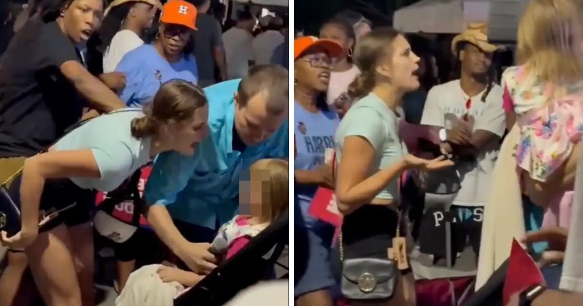 copy of articles thumbnail 1200 x 630 1 19.jpg?resize=1200,630 - 'Beyond Disgusting!'- Viewers React After Democrat SCREAMS In Little Girl's Face At Houston Rally